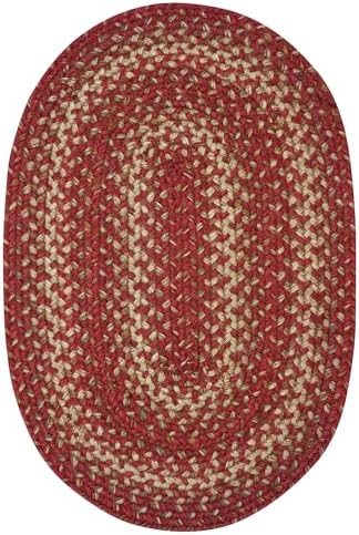 Homespice Apple Pie Jute Braided Placemats, Oval 13x19 Set of 6