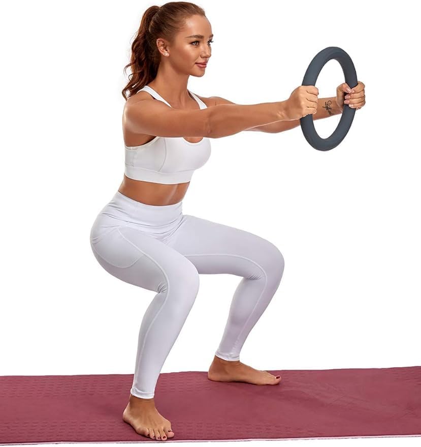 Dumbbell Hand Weight Bars for Women,3lbs Dumbbells Set of 2 or 1pcs Kettlebell Ring for Walking,Workout,Pilates,Strength Training, Gym,Running,Yoga, Dance, Aerobics, Cardio