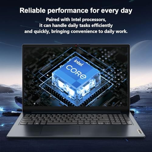 Lenovo IdeaPad 1 Touchscreen Laptop, 15.6" FHD(1920 * 1080), Intel Core i5-1335U, 16GB RAM, 1TB SSD, HDMI, SD Card Reader, Webcam, Wi-Fi 6, Win 11 Home, Abyss Blue, Bundle with ML101 Wireless Mouse