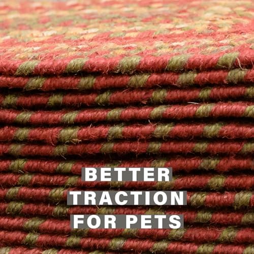 Homespice Cider Barn Jute Braided Stair Treads, Rect 8x28 Set of 13