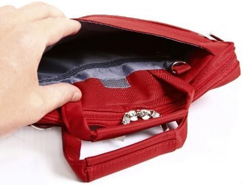 Navitech Red Graphics Tablet Case/Bag Compatible With Grandbeing 8.5Inch LCD Writing Tablet
