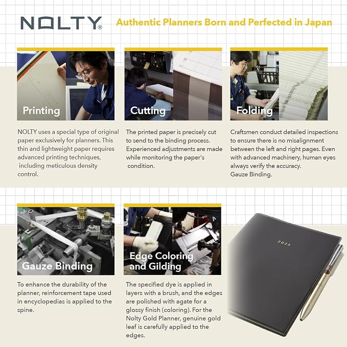 NOLTY Business Basic Diary A5 Weekly Planner 2026, April Start, Japanese Edition, Light Blue, 2026-9203