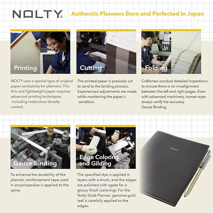 NOLTY Business Basic Diary A5 Weekly Planner 2026, January Start, Japanese Edition, Pink, 2026-6702