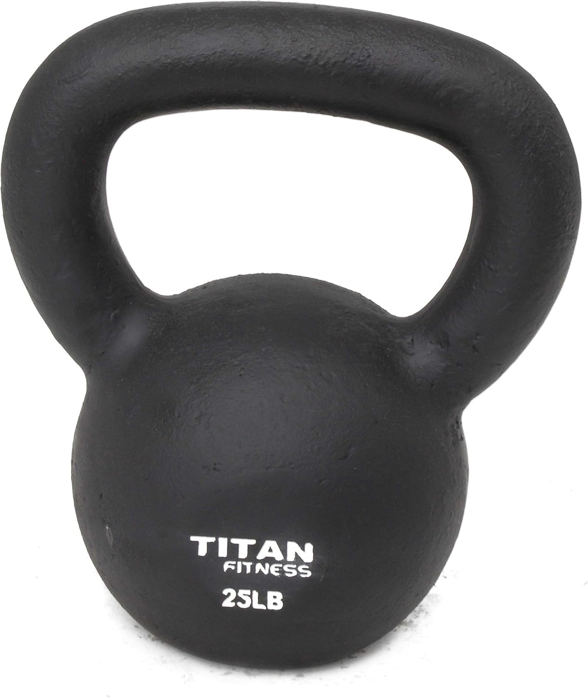 Titan Fitness Cast Iron Kettlebell 150 lb. Set 5 10 15 20 25 30 pounds