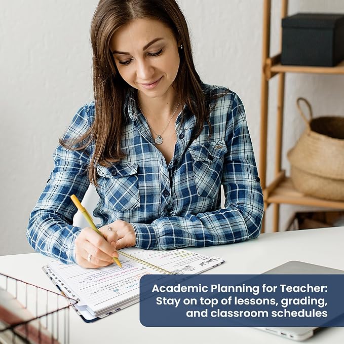 Academic Planner 2026-2027, Jul 2026-Jun 2027 Monthly & Weekly Planner