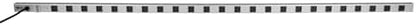 Tripp Lite 24-Outlet Surge Protector Power Strip, 15 Foot / 4.57 Meter Long Cord, Metal Housing, 1650 Joules, 15A Resettable Circuit Breaker, Black/Grey, Lifetime Manufacturer's Guarantee (SS7619-15)