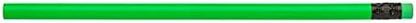 Pencil Guy Blank Neon Round Pencils, Neon Green