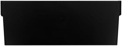 Akro-Mils 40150 Plastic Width Dividers for 4" Tall Shelf Bins, 24-Pk, Black