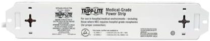 Tripp Lite Safe-IT 4-Outlet Medical-Grade Surge Protector Power Strip, UL 60601-1 Compliance, Not for Patient-Care Vicinity, 15ft. Power Cord with NEMA 5-15P-HG Plug, (SPS415HGULTRA)