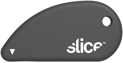 Slice Micro Safety Cutter | Safe Ceramic Box Cutter Lasting 11x Longer than Metal | Keychain Box Opener | Combo Pack | Slate + Millennial Gray