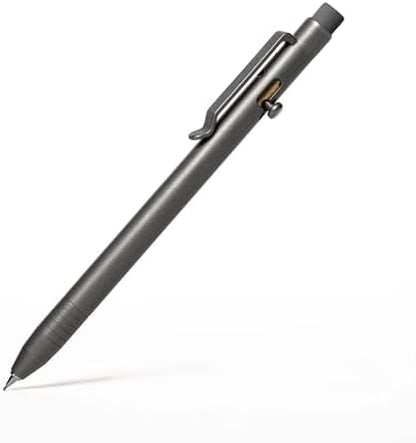 BIG IDEA DESIGN Bolt Action Pencil - BIGiDESIGN (Titanium - Stonewashed)