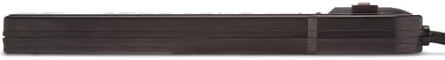 Amazon Basics 6-Outlet Surge Protector Power Strip with 200J Protection, Circuit Breaker, 2ft Extension Cord, Black, 20-Pack
