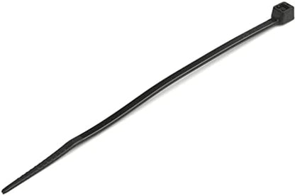 StarTech 4"(10cm) Cable Ties, 94V-2/UL Listed, Black, TAA (CBMZT4BK)