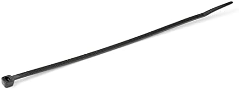 StarTech 10"(25cm) Cable Ties, 94V-2/UL Listed, Black, TAA (CBMZT10B)