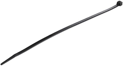 StarTech 10"(25cm) Cable Ties, 94V-2/UL Listed, Black, TAA (CBMZT10B)