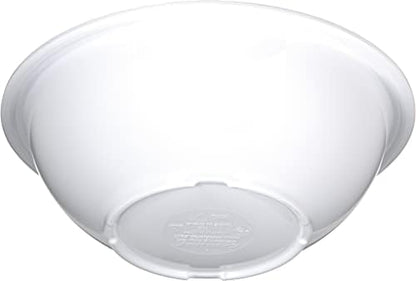 Carlisle FoodService Products Kingline Reusable Plastic Bowl Chowder Bowl, Soup Bowl for Home and Restaurant, Melamine, 16 Ounces, White, (Pack of 48)
