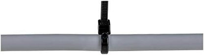 StarTech 4"(10cm) Cable Ties, 94V-2/UL Listed, Black, TAA (CBMZT4BK)
