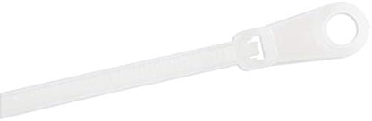 StarTech 4"(10cm) Cable Ties, 1/16"(2mm) Wide, TAA, 100 Pack (CBMZTS10N4)