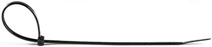 StarTech 10"(25cm) Cable Ties, 94V-2/UL Listed, Black, TAA (CBMZT10B)