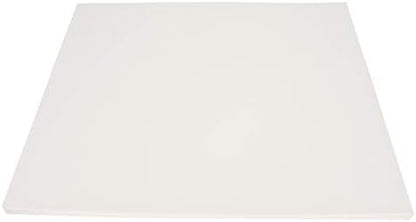 School Smart Railroad Poster Board Paper, 22 x 28 Inches, 6-Ply, White, Pack of 25