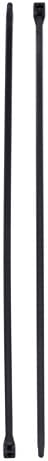 Gardner Bender 46-206UVB Doublelock Cable Tie, 6 Inch., Tensile Strength, Wire / Cord Management Industrial and Household Use, Nylon Zip Tie, 100 Pk., UV Resistant Black