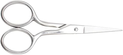 Westcott 4in Forged Paper and Fabric Scissors, Precision Scissors for Embroidery Detail, Sewing and Crafts