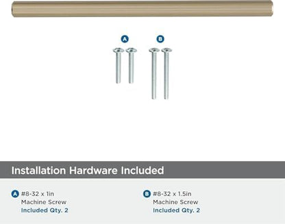 Amerock 5-1/16" Bar Pulls Golden Champagne Drawer Pull