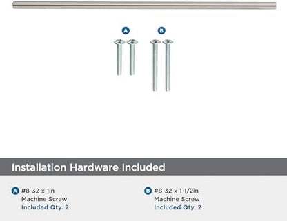 Amerock 12-5/8" Bar Pulls Satin Nickel Drawer Pull
