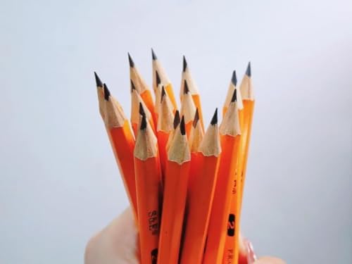 SKKSTATIONERY Half Pencils with Eraser Tops, 576 PCS