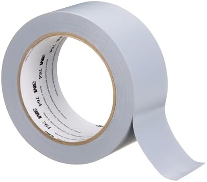 3M General Purpose Vinyl Tape 764, Gray, 2 in x 36 yd, 5 mil, 1 Roll