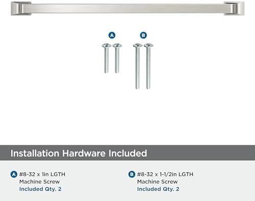 Amerock 10-1/16" Westerly Satin Nickel Drawer Pull