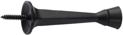 Design House Cast Door Stop, Matte Black