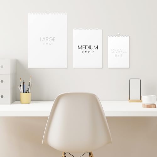 Karto Wall Calendar 2026-2027 8.5x11 in - Big Text
