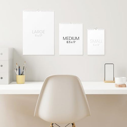 Karto Wall Calendar 2026-2027 8.5x11 in - Big Text