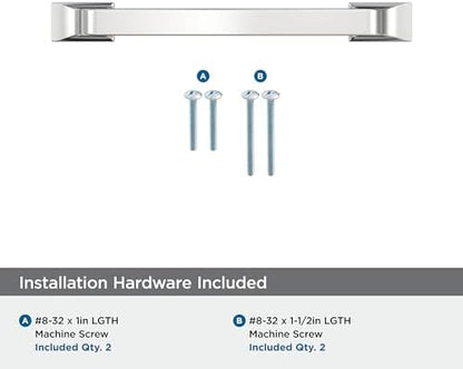 Amerock 3-3/4" Westerly Polished Chrome Drawer Pull