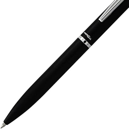 Pentel EnerGel Style Gel Pen, (0.7mm) Medium Line, Black Barrel, Black Ink, Gift Box w/Belly Band (BL2007AABX)