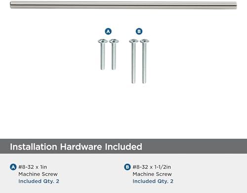 Amerock 10-1/16" Bar Pulls Satin Nickel Drawer Pull