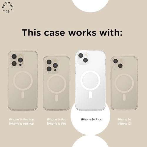 PopSockets iPhone 14 Plus Phone Case with MagSafe- Starstruck