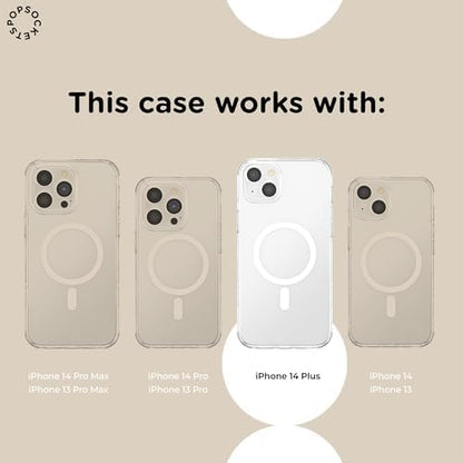 PopSockets iPhone 14 Plus Phone Case with MagSafe- Starstruck
