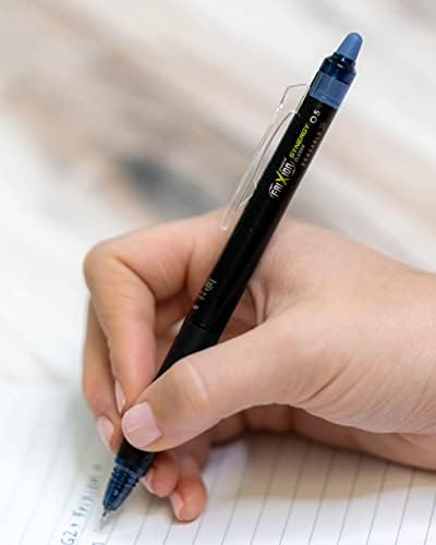 PILOT FriXion Synergy Clicker Erasable Gel Ink Pens, Extra Fine Point, Blue Ink, (17849) (Pack of 64)