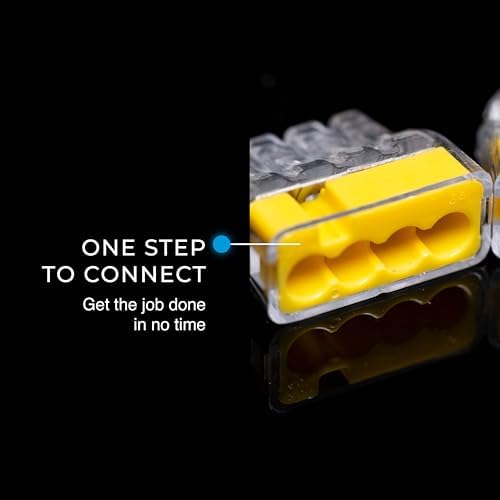 Ideal Electrical in-Sure Push-in Wire Connector, 30-1034P, 100-Pk