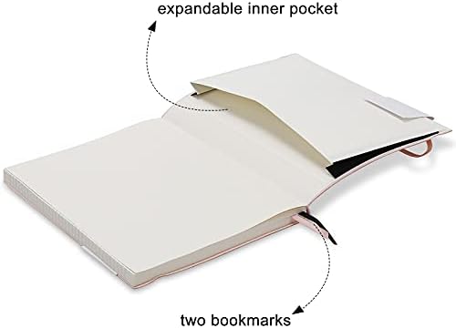 College Ruled Notebook B5, Total 376 Numbered Pages 7.6'' x 10''(YELLOW)