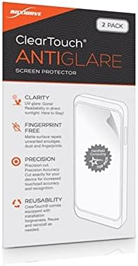 BoxWave Screen Protector Compatible with YYTFY LCD Writing Tablet (12 in) - ClearTouch Anti-Glare (2-Pack), Anti-Fingerprint Matte Film Skin