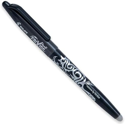 PILOT Frixion Heat/Friction Erasable Rollerball Pen FR7 - Medium 0.7mm Nib - In Envelope Gift Packaging - Pack of 10 - Black, Brown, Red, Orange, Pink, Violet, Blue, Light Blue, Lime Green, Green