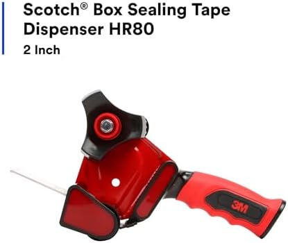 3M Scotch Box Sealing Tape Dispenser HR80, for 2-inch Wide Tape