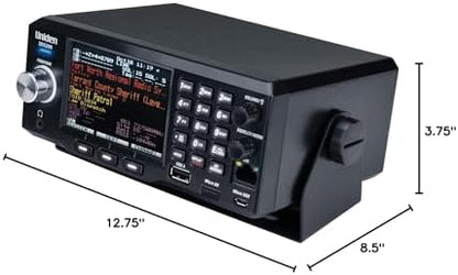 Uniden SDS200 True I/Q™ TrunkTracker X Base/Mobile Digital Scanner. Incredible Digital Performance. TrunkTracker X Technology Provides The Best Digital Decode Performance in The Scanner Industry.