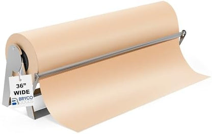 Bryco Goods 36 Inch All Paper Roll Dispenser and Cutter, Heavy-Duty