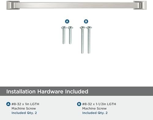 Amerock 8-13/16" Westerly Satin Nickel Drawer Pull