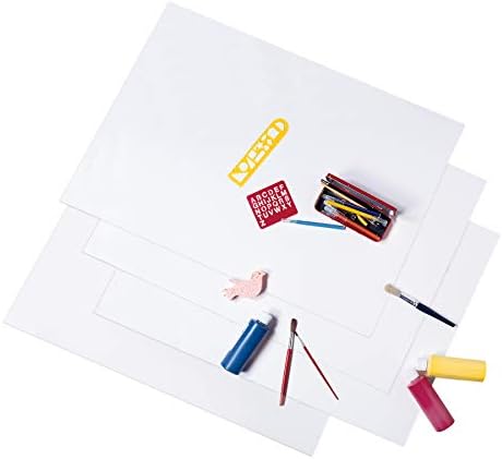 UCreate Economy Poster Board, White, 22" x 28", 1 Sheet