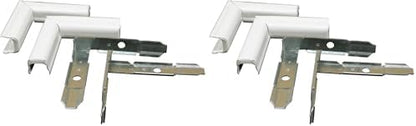 legrand WIREMOLD Metal Raceway, Extending Power, On-Wall, High Capacity Twist Elbows, White, BW13-14 (Pack of 2)